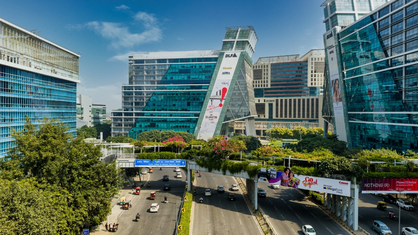 DLF Cybercity, Gurugram — photograph by Parwez K