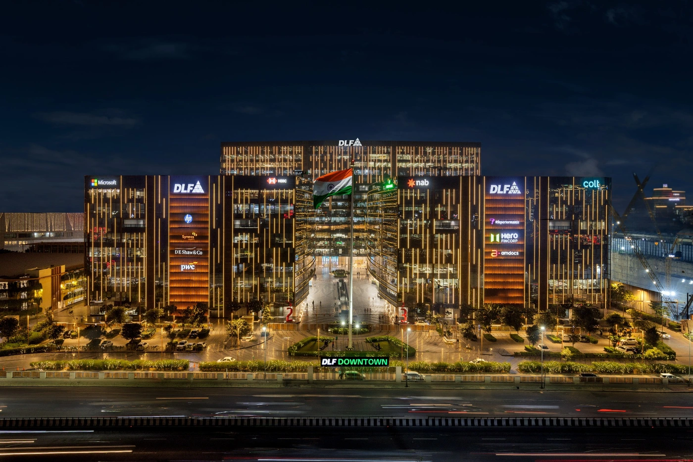 DLF Downtown — photograph by Parwez K